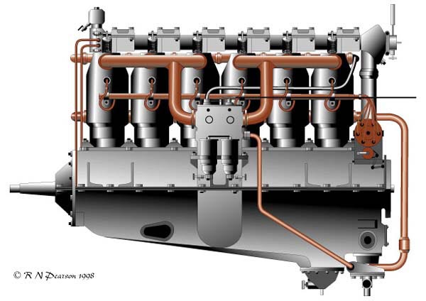 Mercedes DIII 160hp